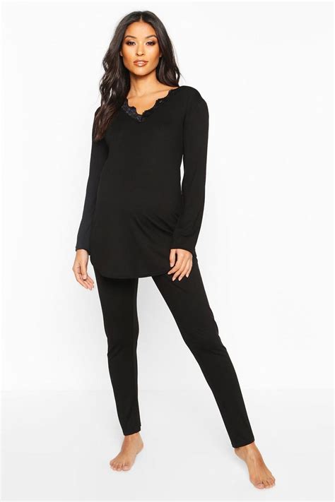 Maternity Pyjamas Maternity Nightwear Boohoo Uk