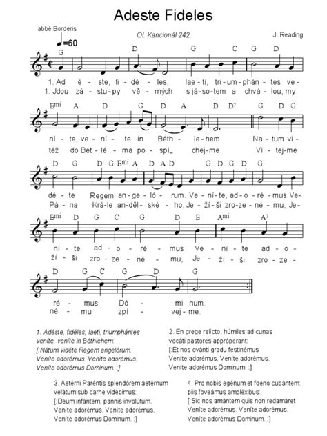 Adeste Fidelis | PDF