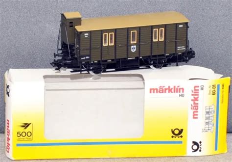 M Rklin Bahn Postwagen K Nigl W Rtt Post Fabrikneu Ovp H Eur