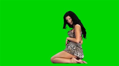 Girl Green Screen Hd Green Screen Collection Youtube