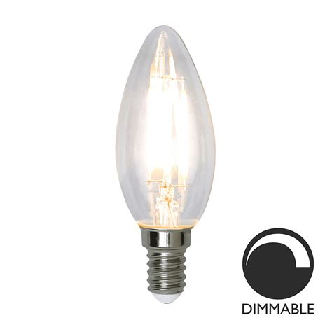 Köp Ljuskälla E14 LED Filament Kron Klar 4 2W idag Möbelmästarna