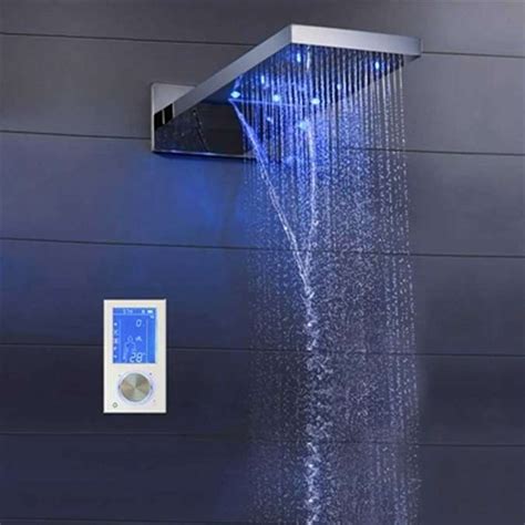 Hostelry Bathselect Lano 22 Contemporary Multi Color Water Powered Led