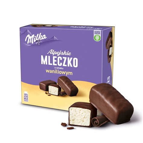 Milka Alpejskie Mleczko Waniliowe Waniliowa Pianka W Czekoladzie 330