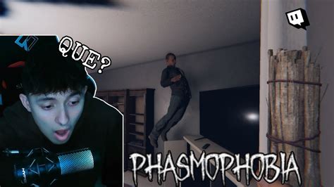 Cazando Fantasmas Con Mi Amigotermina Mal Phasmophobia Youtube