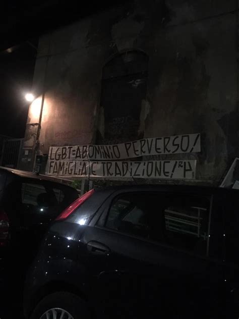 Roma Nella Notte Intimidazione Fascista Contro Il Circolo Mario Mieli