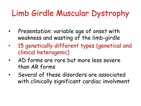 Ppt Understanding Muscular Dystrophy Causes Symptoms Diagnosis