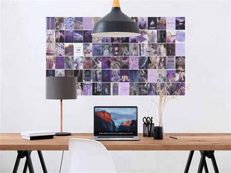 Royalcore Aesthetic Wall Collage Kit Purple Room Decor Collage Kit Wall Decor Aesthetic Room