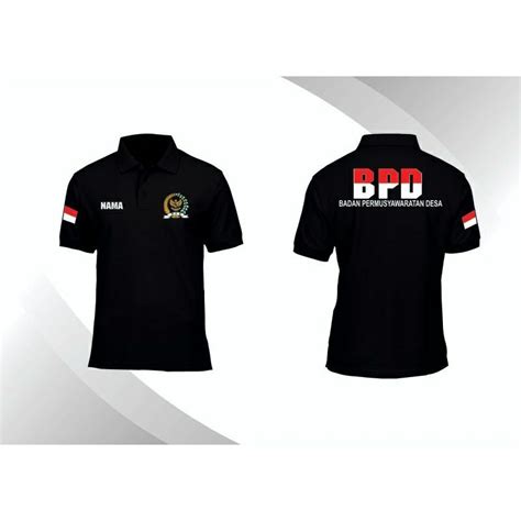 Jual Cod Kaos Polo Bpd Kaos Wangki Bpd Badan Permusyawaratan Desa