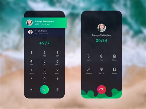 Daily Ui 3 Dialpad Dark Ui By Shirish Shikhrakar On Dribbble