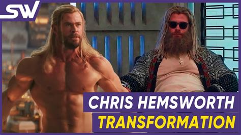 Chris Hemsworth Body Transformation For Thor Love And Thunder Youtube