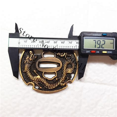 Dragon Theme Sword Guard For Katana Wakizashi Fitt Vicedeal