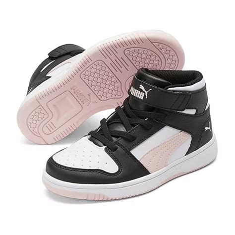 Puma Rebound Layup Little Girls Basketball Shoes Jcpenney