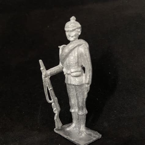 Agwp Prussian Infantry Attention Rolled Blanket Figure Unit