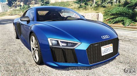 Audi R8 V10 Plus 2015 For GTA 5