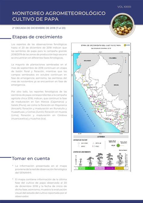 Pdf Vol Xxxiii Monitoreo Agrometeorol Gico Cultivo De Papa Dokumen Tips