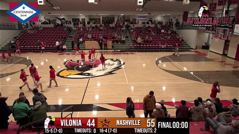 Girls Basketball Vilonia Vs Nashville 12724 Youtube