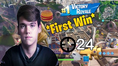 Mongraal First Win In Season 9 Fortnite Insane Gameplay Youtube