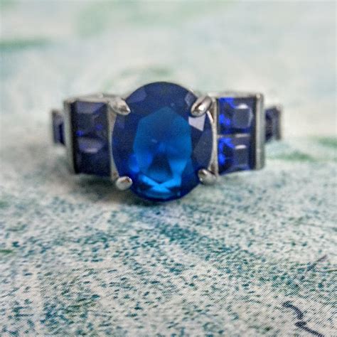 Independent Women S Blue And Silver Jewellery Depop