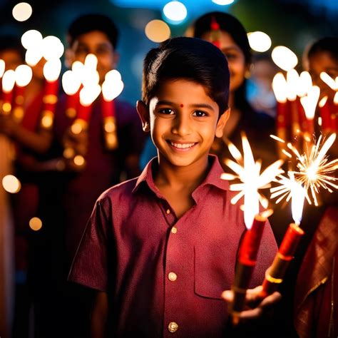 Premium Ai Image Indian Kids Celebrating Diwali Bhai Dooj Rakhi And