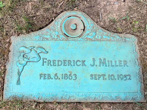 Frederik Jensen Fred Miller M Morial Find A Grave