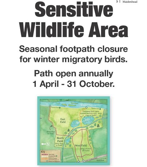 Seasonal Battlemead Causeway Closure Spaces For Nature Rbwm Together