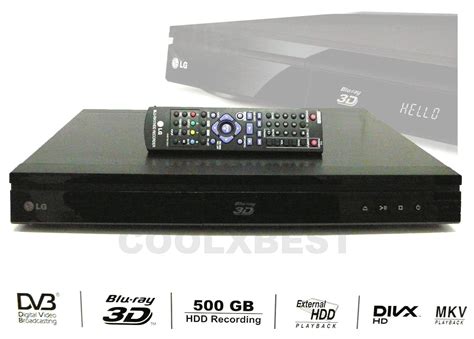 Lg Hr T Dvd D Blu Ray Player Hd Digital Tv Recorder Pvr Gb Hdd