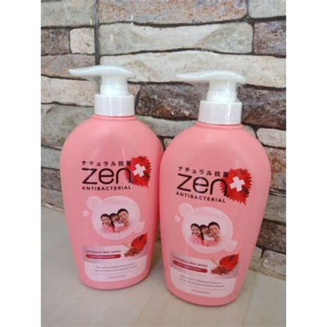 Jual Zen Antibacterial Body Wash Botol Pump Sabun Cair Zen Sabun