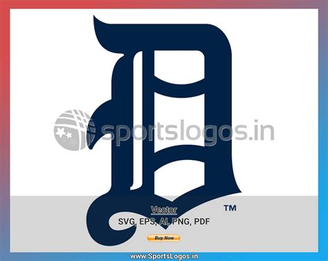 Digital Embroidery Embroidery Files Embroidery Logo Detroit Tigers