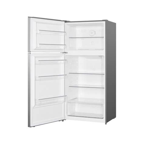 Impecca 17 Cu Ft Counter Depth Refrigerator With Top Mount Freezer White In The Top Freezer