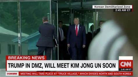 Trump Steps Into North Korea In Historic Moment For Us North Korean Relations