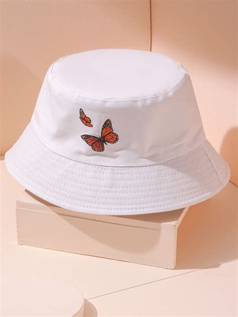 Butterfly Pattern Bucket Hat Artofit