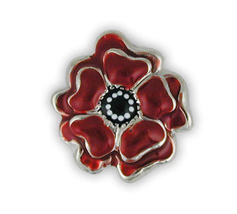 Poppy Remembrance Pin