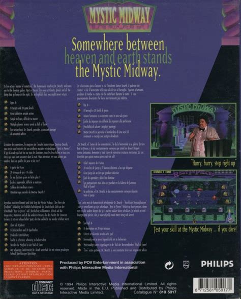 Mystic Midway Rest In Pieces Box Cover Art Mobygames