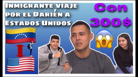 Venezolano emigra a EEUUcon tan solo 300 atravesando el Darién y la