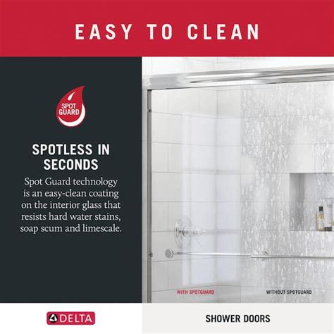 Buy Ashmore 60 In W X 74 3 8 In H Sliding Frameless Shower Door In