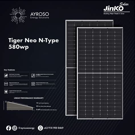 Wp Jinko Solar Panel Tiger Neo N Type Lazada Ph