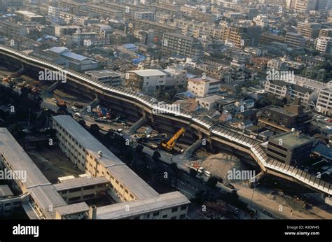 Kobe Earthquake 1995 Japan Stock Photo Royalty Free Image 4027716 Alamy