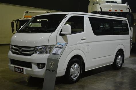 Foton Transvan at Foton Big Show in Pasay, Philippines Editorial Image - Image of tour ...