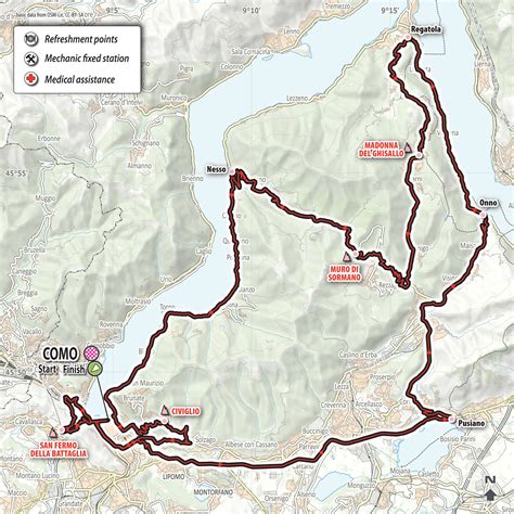 Il Lombardia 2024 Route - Margi Saraann