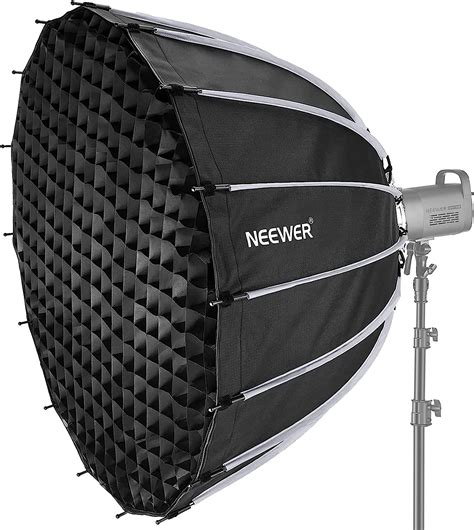 NEEWER 120cm Softbox Parabolique Installation Et Pliage Rapide Avec