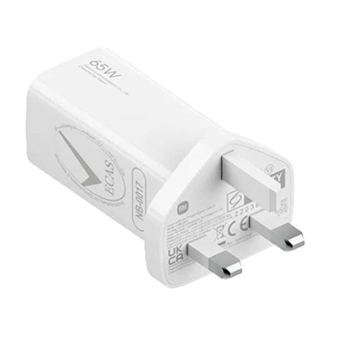 Xiaomi W Gan Charger Type A Type C Uk