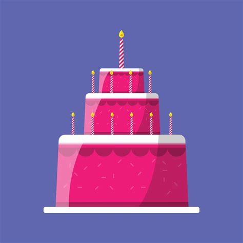 Wedding Cake Vector Illustration 2785194 Vector Art At Vecteezy