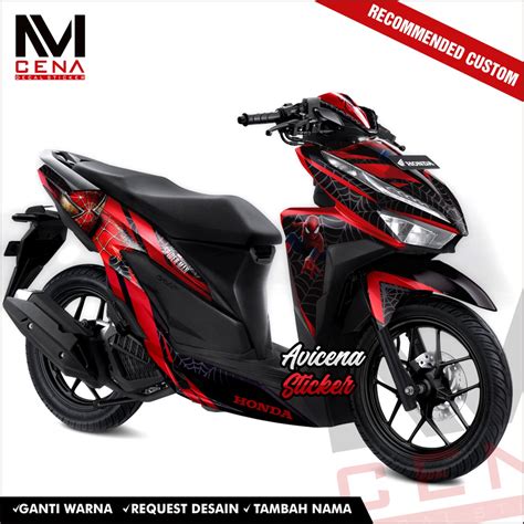 Jual Sticker Decal Full Body Honda Vario New 125 150 Decal Sticker