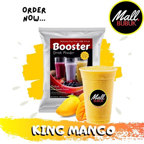 Jual Bubuk Minuman KING MANGO 1Kg L Bubuk Minuman Rasa MANGGA 1Kg L