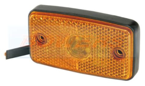 Cobo V Orange Amber Led Side Marker Light Lamp Reflective