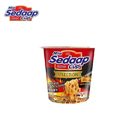 Jual Mie Sedaap Cup Instan All Varian Goreng Soto Rawit Bingit