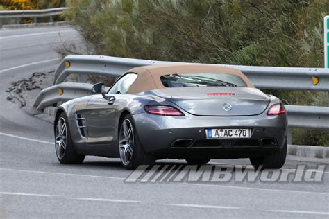 Mercedes SLS AMG GT Facelift Spied MBWorld