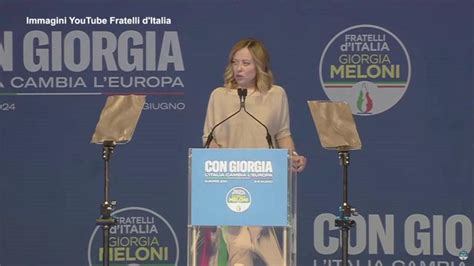 Meloni Il Voto Sar Un Referendum Fra Due Europe La Stampa