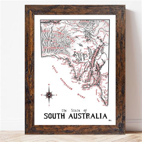 South Australia Map l Wildwood Maps