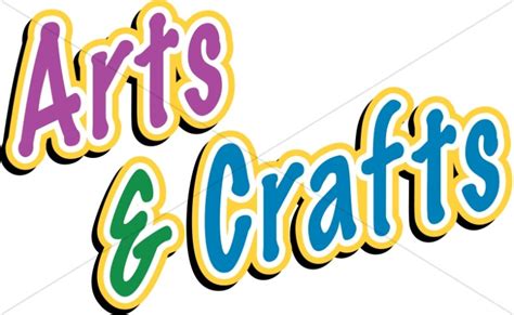 Arts and Crafts Lettering | Youth Program Word Art